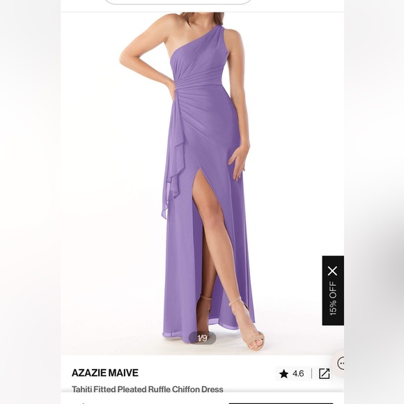 Azazie Maive - Tahiti size 12 - Picture 1 of 1